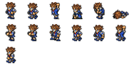 Set of Morrow's sprites.