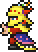 Animated sprite of Gogo casting a spell (Pixel Remaster).