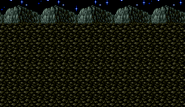 Red Moon battle background in Final Fantasy IV (SNES).