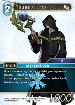 Thaumaturge [5-040C] Opus series card.