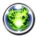 Tornado black magic icon.