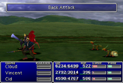 FFVII Back Attack