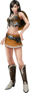 Cowgirl Tifa render from Dissidia 012 Final Fantasy.