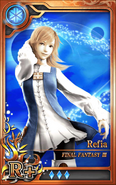 Refia como uma carta Rank R+.