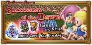 Global event banner for "Successors of the Dawn".