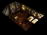 Дом старика, 2 этаж.