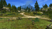 Middle La Noscea - Three-malm Bend from FFXIV