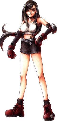 Final Fantasy VII Tifa Lockhart official render