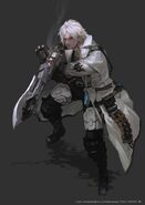 FFXIV SHB Thancred artwork