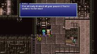 Kefka Tosses Ifrit and Shiva from FFVI Pixel Remaster