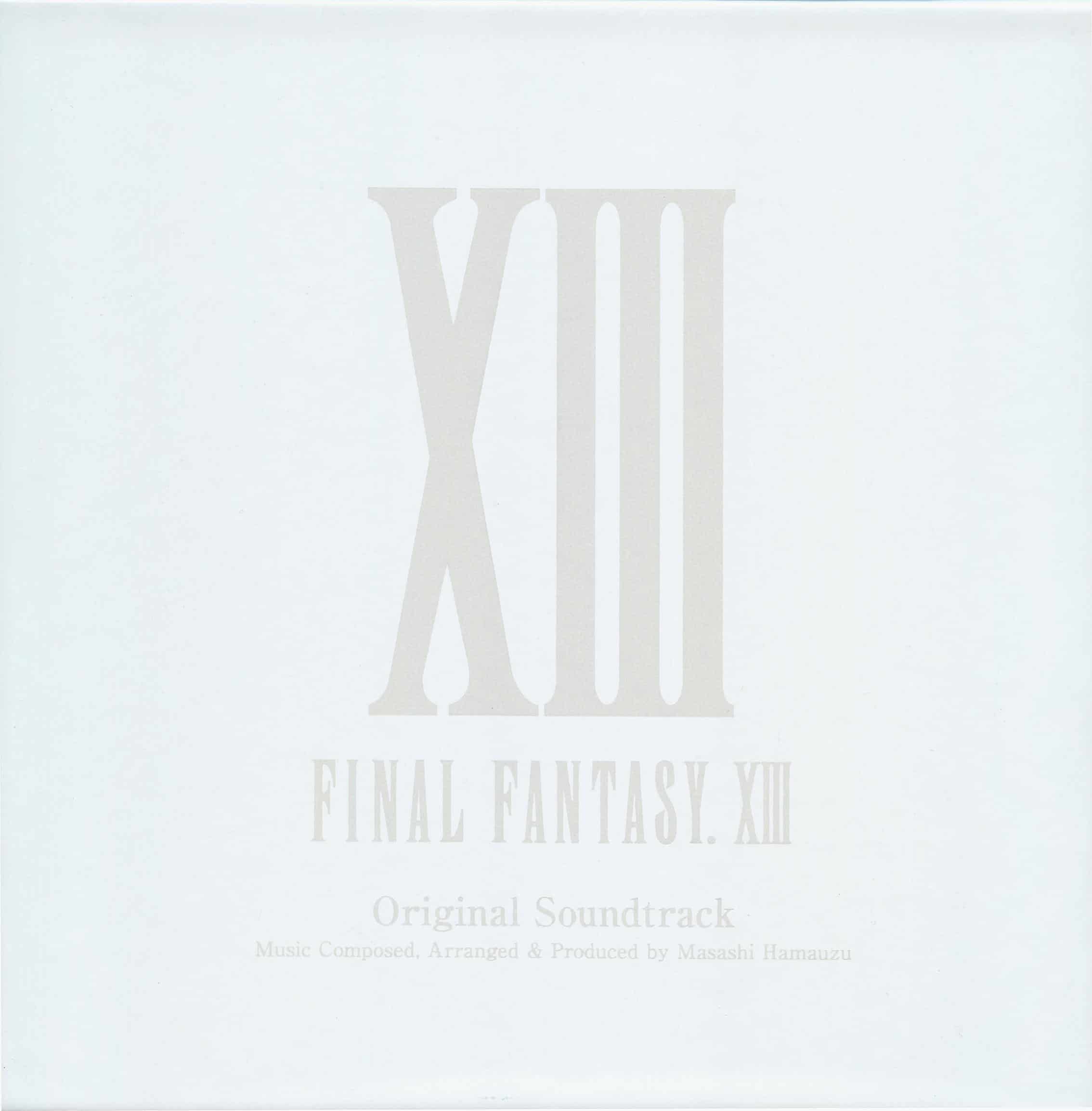 Final Fantasy XIII: Original Soundtrack | Final Fantasy Wiki | Fandom