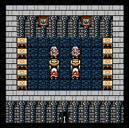 Saronia Castle's engineer room (NES).