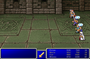 Maria and Guy afflicted by Confusion in Final Fantasy II (iPod).
