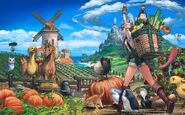 FFXIV Endwalker Island Sanctuary art