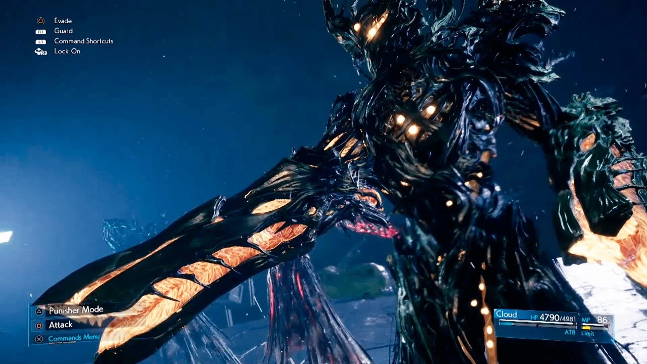 Whisper Harbinger from FFVII Remake