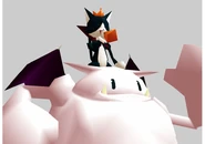 Battle render from the Final Fantasy VII Ultimania Omega.