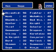 FFIII NES Job Menu.png (2 KB) Job menu (NES).