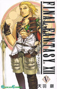 Basch on the cover of the Final Fantasy XII Manga, Vol. 5.