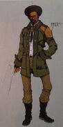 Concept art of Sazh.