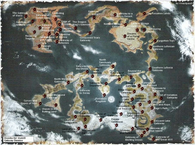 Dissidia 012 Gateways