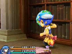 Blue Hat in Final Fantasy Crystal Chronicles: Echoes of Time.