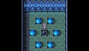 Save point in hi-tech dungeons in Final Fantasy IV (PSP).