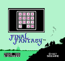 nes final fantasy 1 cheat codes
