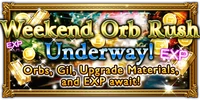 FFRK Weekend Orb Rush Event