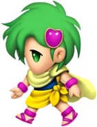 Rydia as a child.