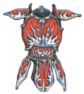 Concept art of Onion Armor from Final Fantasy III.