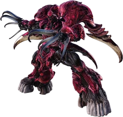 Arma rubí en Final Fantasy XIV.