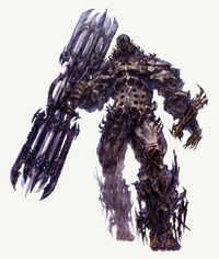Titan from FFXVI artwork