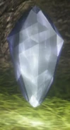 A colorless Warp Crystal.