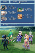 FFIVDS Party Menu.png (50 KB) The Party menu in the DS version.