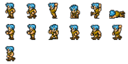 Set of Thief's sprites.