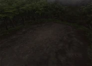 Battle background for a forest in Final Fantasy IX.