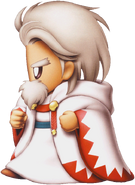 Galuf as a White Mage.