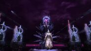 The statue of Zodiark present with the Chrysalis