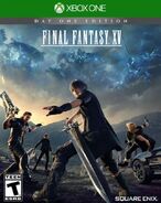 Final Fantasy XV's completed North American box art Xbox One