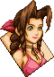 KHCOM-Aerith.gif (2 kB) Aparição em Kingdom Hearts: Chain of Memories.