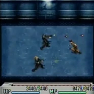 VIIBC Two Guns Attack.png (289 KB) Two Guns (Male) attacking in Before Crisis -Final Fantasy VII-.