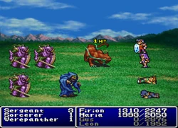 Ice Shield in Final Fantasy II (PS).