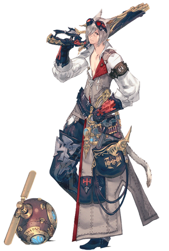 FFXIV Machinist Artwork