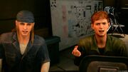 Polk and Billy Bob in Intermission from FFVIIR Intergrade