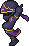 Animated sprite of Shadow's victory pose (Mobile/PC).
