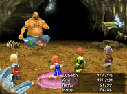 Black Magic in Final Fantasy III (DS).