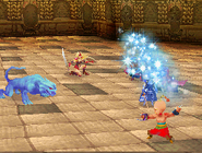 Icestorm in Final Fantasy IV (DS).