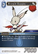 Moogle Knight [5-138C] Opus series card.