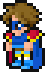 A male Blue Mage in Pictlogica Final Fantasy.