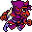 Another sprite of the Captain in Final Fantasy III (NES).